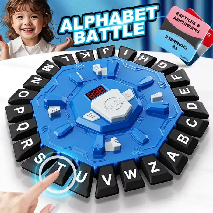 Jeu de mots Jeu de société familial avec minuterie à affichage numérique et 2 modes de catégories Je