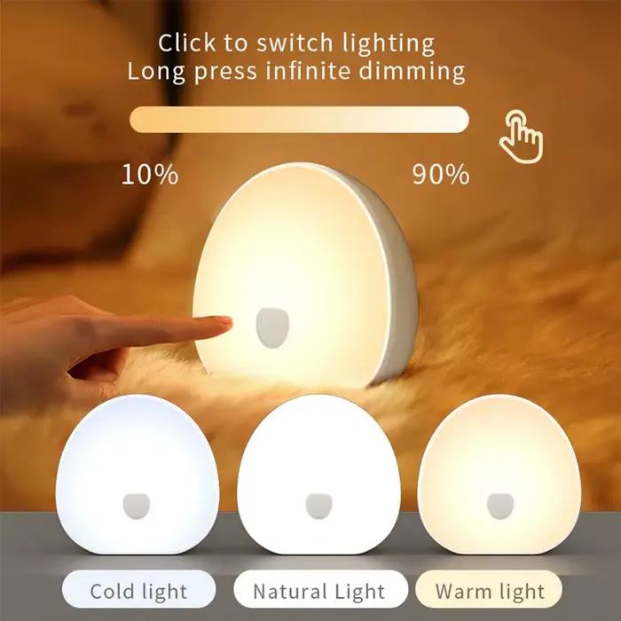 Machine à bruit blanc de sommeil rvb, 2 son apaisant, tactile, Rechargeable, veilleuse LED, Audio re