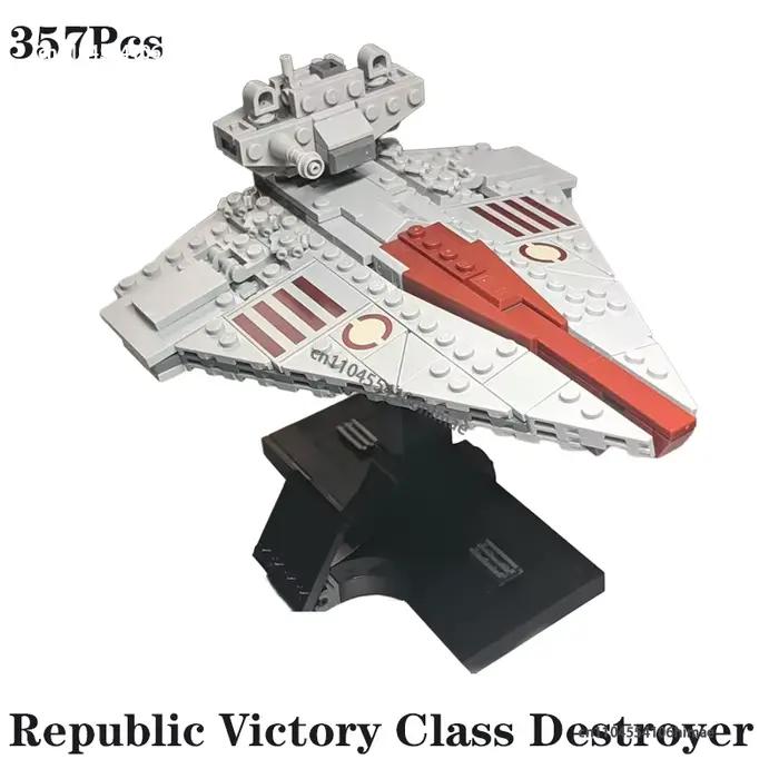 NOUVEAU Modèle de Blocs de Construction de Niveau Moyen Destroyer de Classe Victory de la République