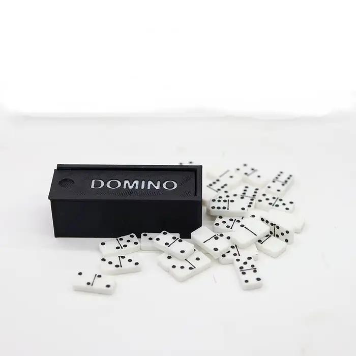 1 ensemble 1:12 maison de poupée Miniature dominos modèle Dot dominos jeu de société construction ap