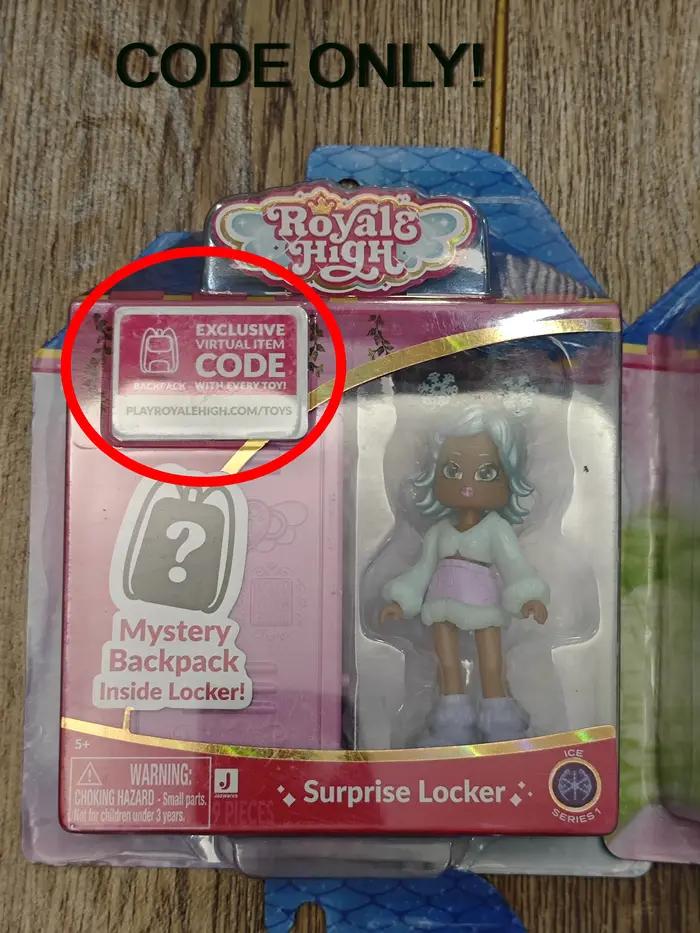 *CODE UNIQUE* Série Royale High Surprise Locker 1 Série 2 Mystery Friends DOLL TOY CODE DLC Article 