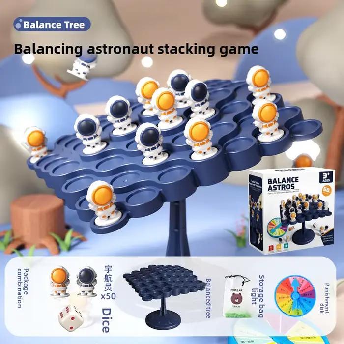 Jeu de table équilibré pour astronautes, arbre d'équilibre musical empilable, jouet éducatif interac