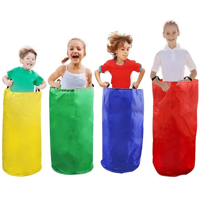 Sac de saut de course, jeux de plein air pour enfants, jouet de sport amusant pour fête d'anniversai