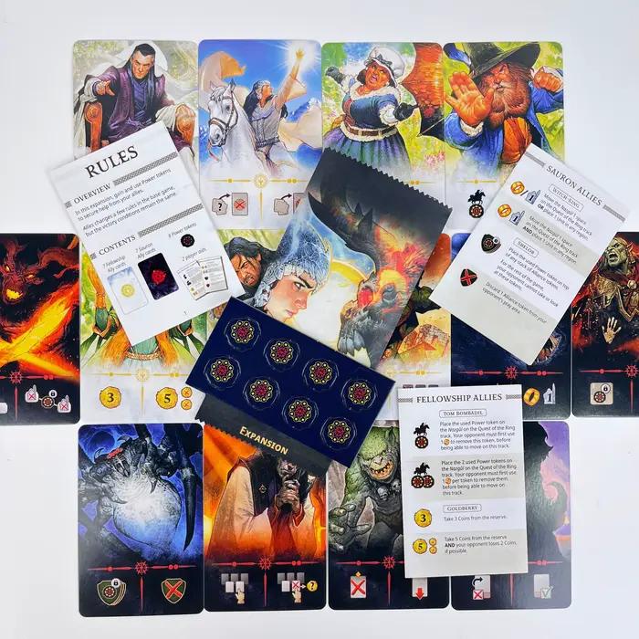 Extension de jeu de société – ALLIES DUEL MIDDLE EARTH |   Version anglaise |   Nouveau jeu requis :