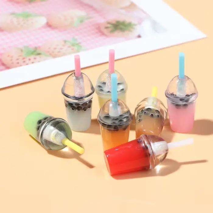 5 pièces 1:12 maison de poupée Miniature perle lait thé tasses poupées cuisine nourriture