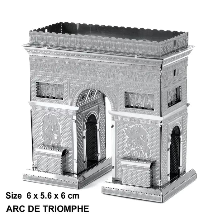 Série de construction 3D Puzzle en métal, KITS de modèles à assembler, jouets cadeaux pour enfants