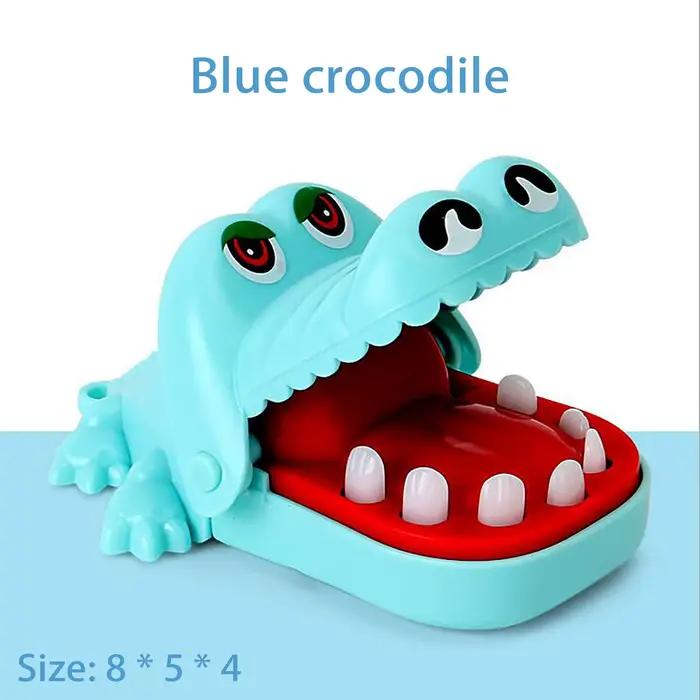 Mini jeu de dents de crocodile classique, jeu de doigt mordant, ABS, famille, brittop, fête, jouet d