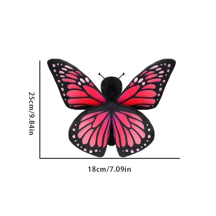 Petit jouet en peluche insecte, poupée créative en peluche, abeille, fourmi, papillon, petit souveni