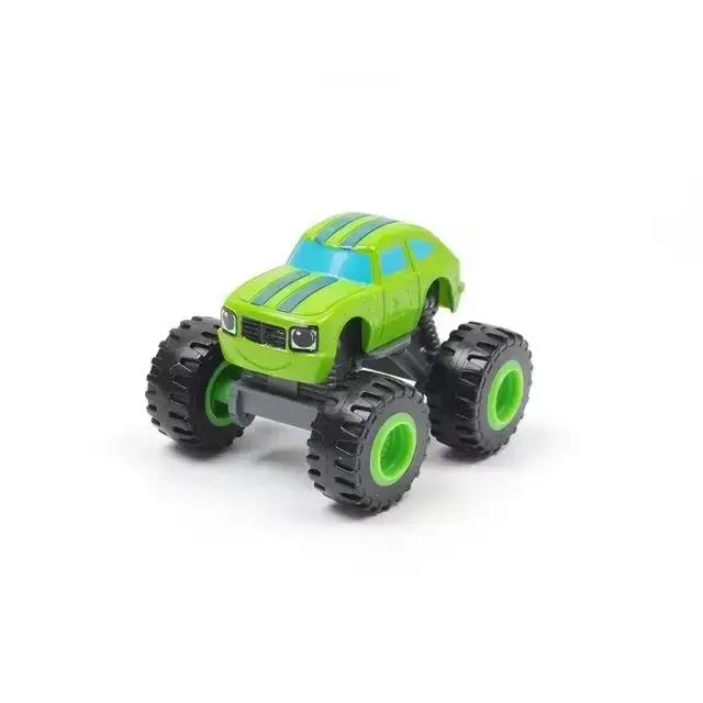 Jouets de voiture monstre flamme et Machine, camion broyeur russe, véhicules, figurine Blaze, jouet 
