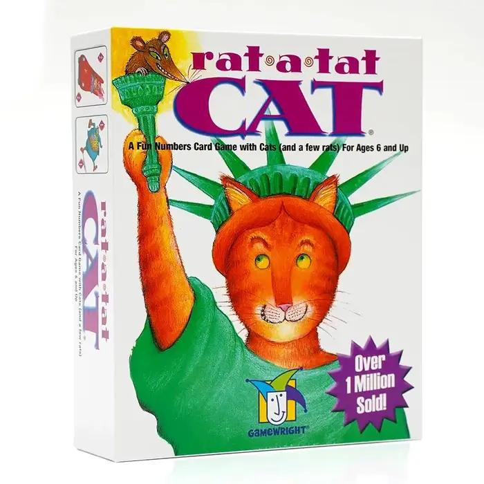 Rat A Tat Cat Fun Numbers, jeu de cartes avec des chats (et quelques rats) pour les enfants de 6 ans