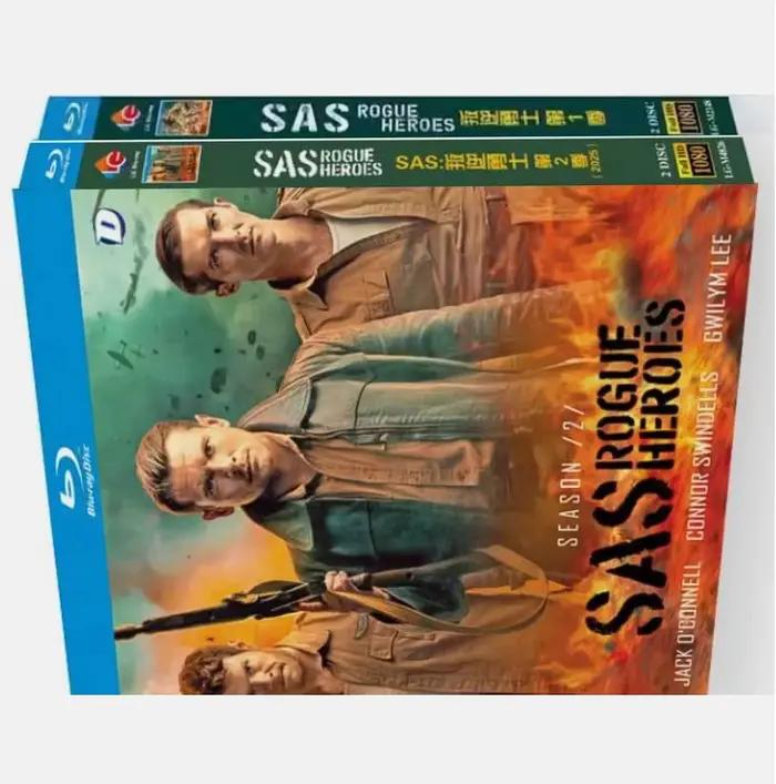 SAS: Rogue Heroes Saison 1-2 (2025) Série Coffret de 4 disques Blu-ray