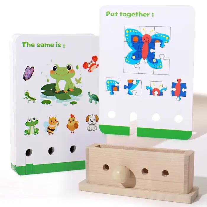 Jeu de Puzzle logique, ensemble de jouets éducatifs pour enfants, jeu de déverrouillage logique, act