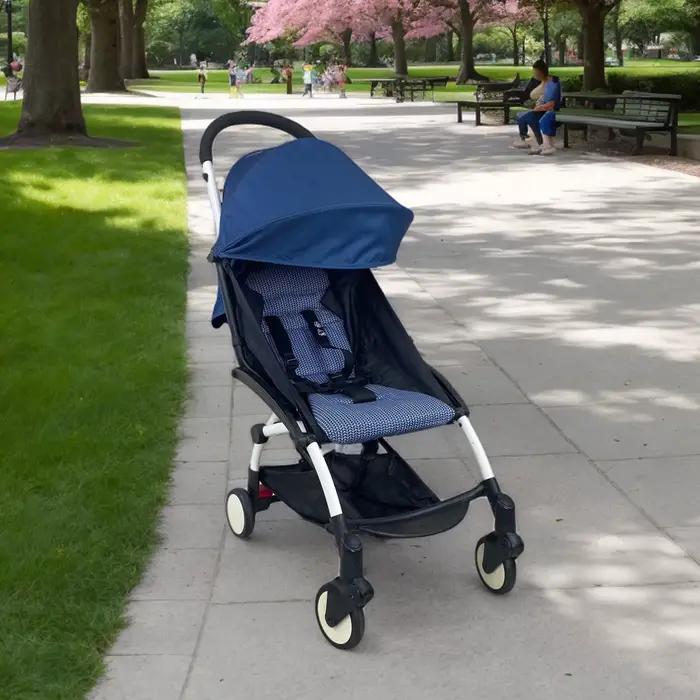 Housse de siège avec dossel, accessoires de poussette, coussin de siège Compatible avec Babyzen YOYO