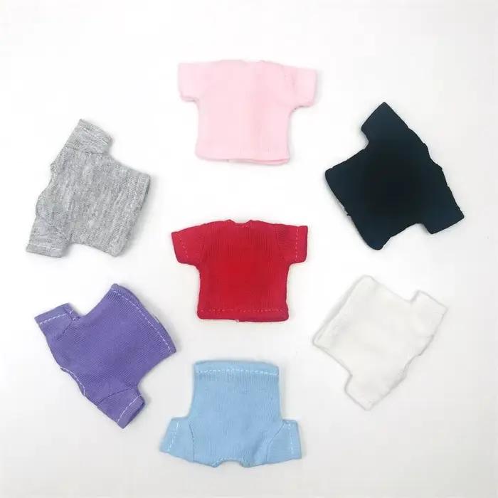 Vêtements de poupées OB11, 1 pièce, T-shirt décontracté, court et mignon, pour ob11,obitsu11,Molly,1
