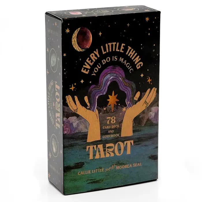 Les chats regulan la terre cartes Oracle cartes Oracle jeu de société de Tarot holographique jeu occ
