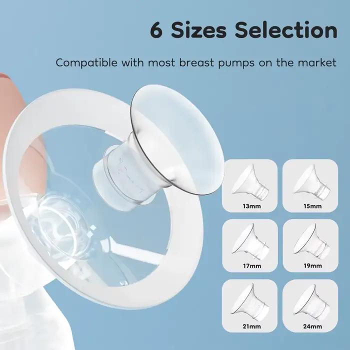 MAMIJOY – Inserts de bride en Silicone pour tire-lait, tire-lait électrique, Tunnel de mamelon, conn