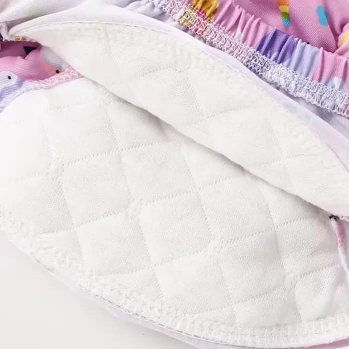 Pantalons d'entraînement pour bébés filles, 4 pièces, sous-vêtements en coton et Polyester, culottes