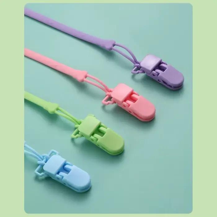Attache-tétine en silicone JOFastened pour bébé, clip de dentition, nouveau-né TeWindsor, support de