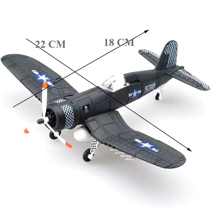 22 cm 4D bricolage jouets combattant assembler des blocs modèle de construction avion modèle militai
