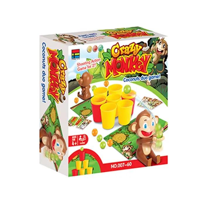 Jeux de société de fête de singe fou, jouets de compétition pour deux personnes, jeux de Table, dess