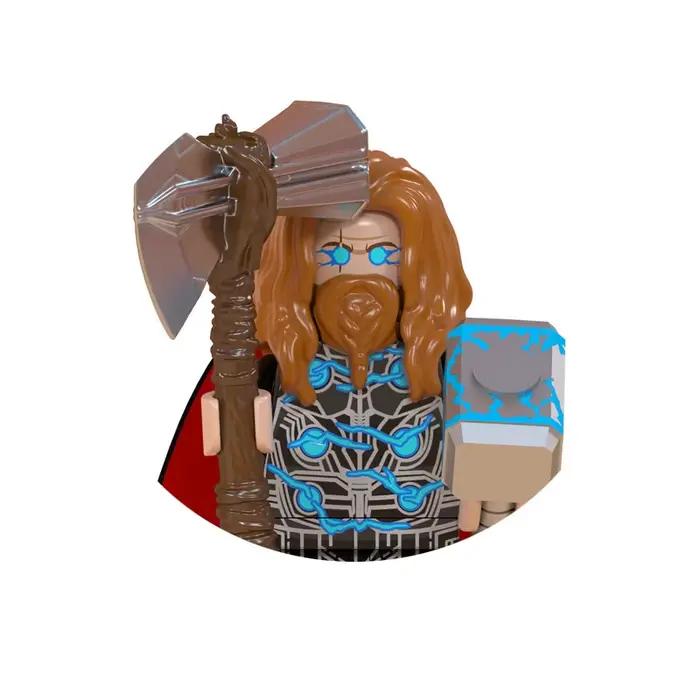 Marvel Iron Man Captain America blocs de construction de personnages classiques jouet en brique mini