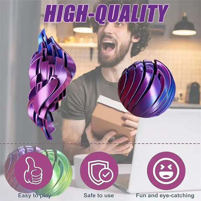 Boule à visqueux Fidget jouet 3D imprimé Twistsphere