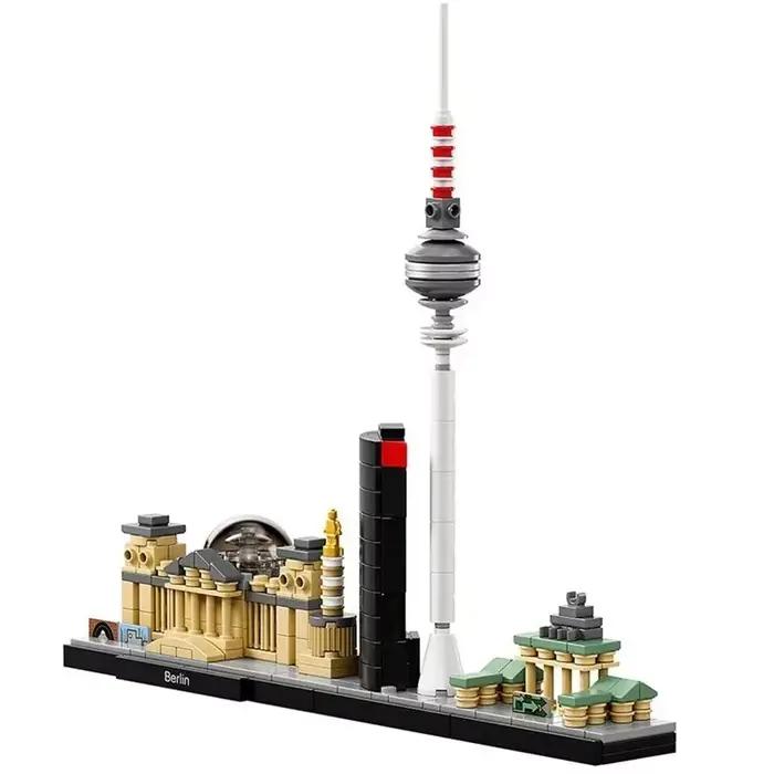 En Stock nouveau produit 21027 Berlin 21026 venise horizon blocs de construction briques jouets pour adultes enfant Art décoration de la maison cadeau