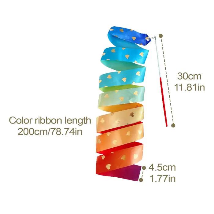 Ruban de danse rouge combiné pour gymnastique artistique et danse rythmique entraînement scolaire et gym femmes occasions spéciales