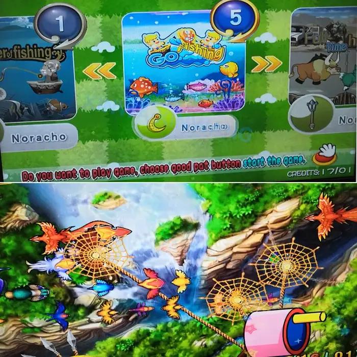 Plateau de jeu de pêche 5 en 1
