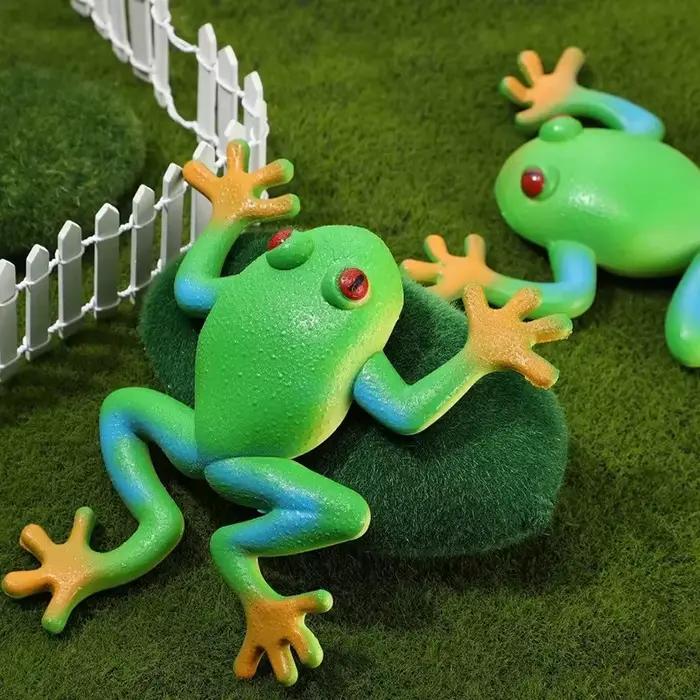 Jouet de grenouille de décompression délicat