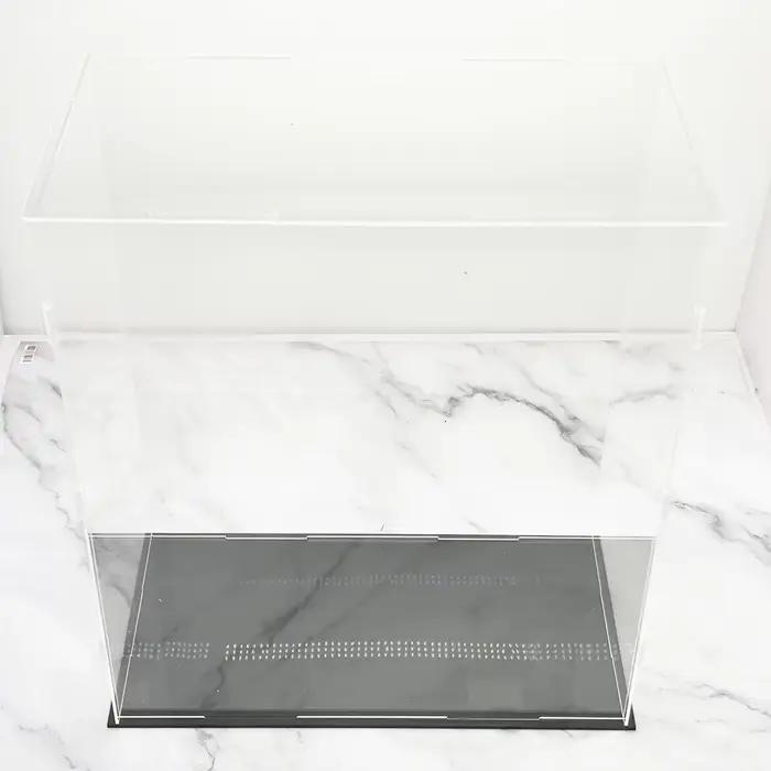 Boîte d'exposition transparente en plastique pour poupées supermodèles 32cm, accessoire de rangement et décoration intérieure élégante