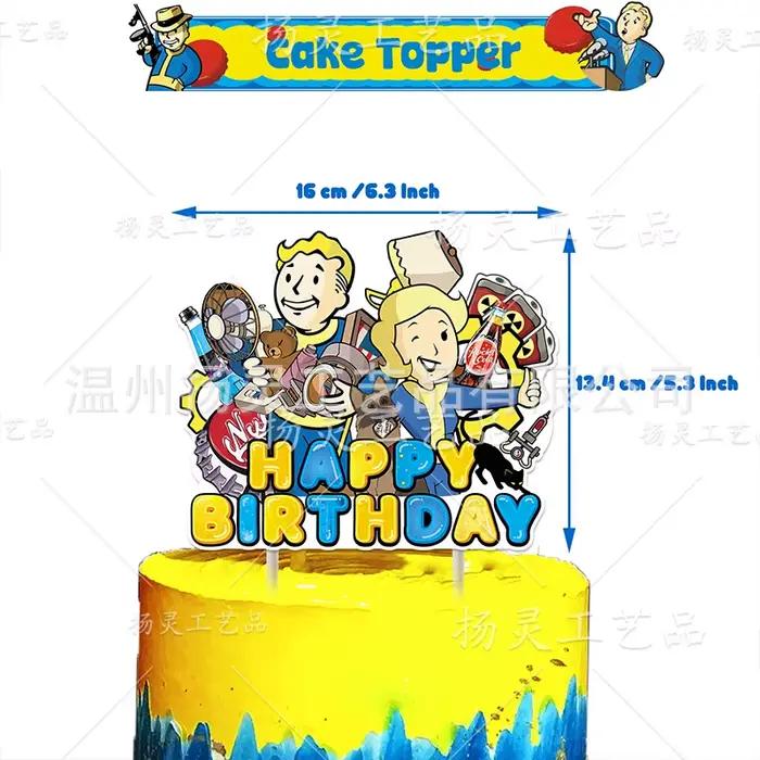 Jeu de chute, décoration d'anniversaire