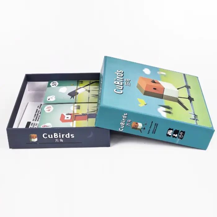 2025 nouveau jeu de société Cubirds 2-5 joueurs version chinoise stratégie jeu de cartes de rassemblement décontracté