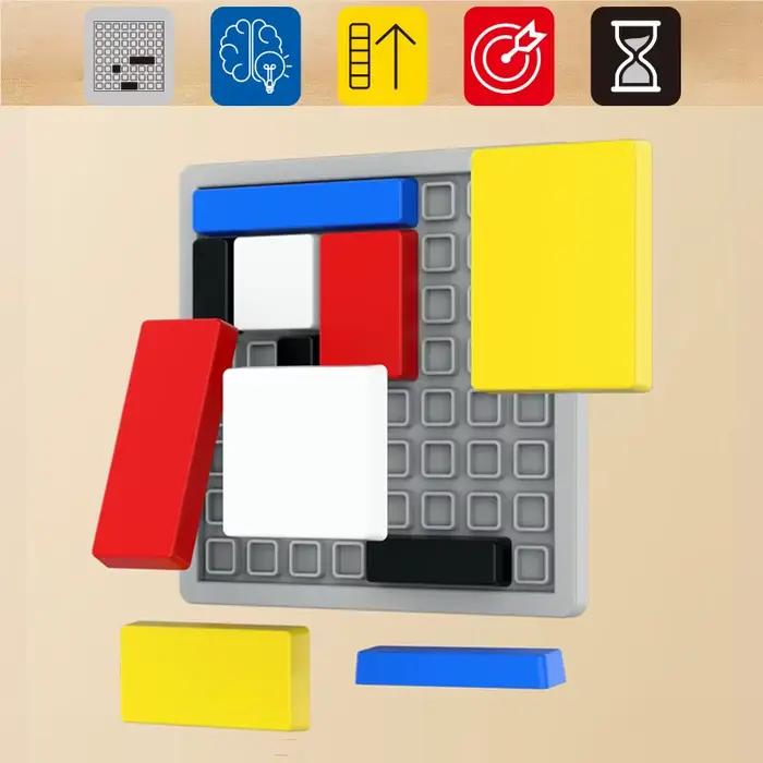 Puzzles d'entraînement à la pensée logique pour enfants