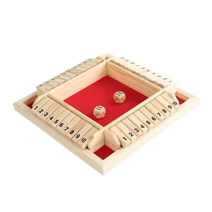 Boîte de jeu de dés pour 2 à 4 joueurs