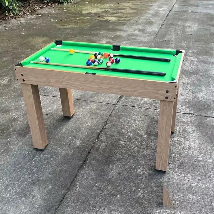 Table de Football professionnelle pour divertissement en salle, jeu de Football fonctionnel 4 en 1