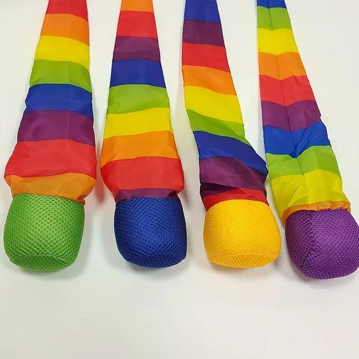 Rainbow Comet Ball Soft Tail 65cm