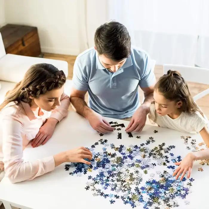 Puzzle en bois 1000/300/120 pièces pour adultes