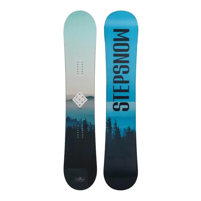 Les débutants en snowboard skient en hiver