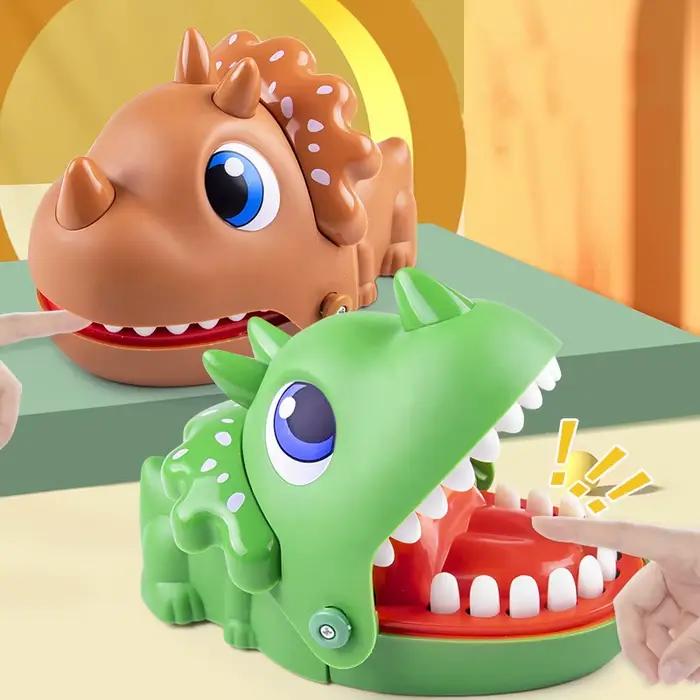 Jeux de doigt mordant dinosaure Triangle Dragon