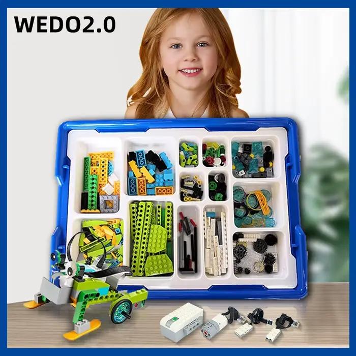 2.0 fonctions éducatives pièces compatibles 45300 ensemble de base blocs de construction bricolage jouets cadeaux de
