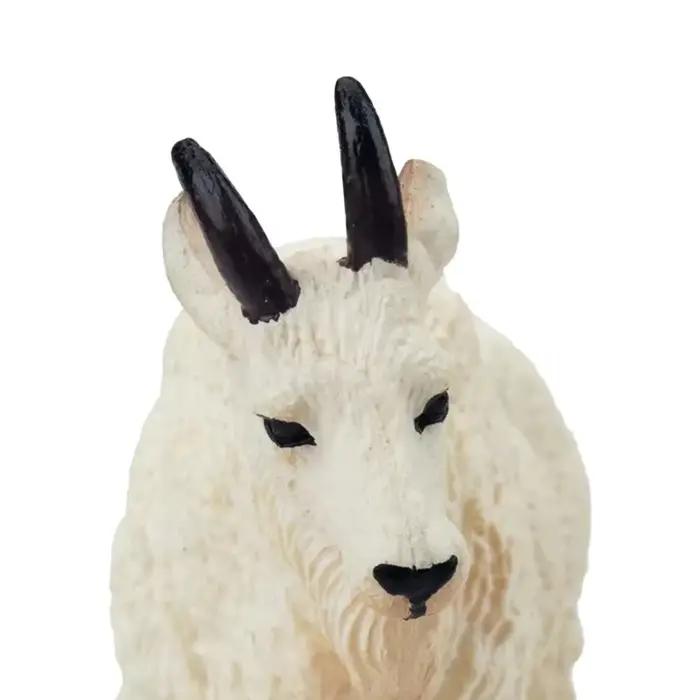 Toymany Simulation montagne chèvre faune modèle Animal jouet Mini Figurines poupées Action