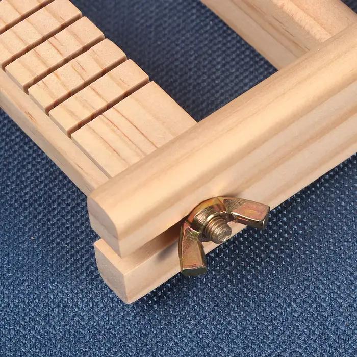 Métier à tisser multi-artisanat en bois QJH 19