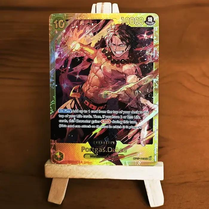 Cartes de collection d'anime ONE PIECE OPCG rares et exclusives en édition limitée Ace/Tony Chopper/Dracule Mihawk/Eustass Captain Kid/Doflamingo