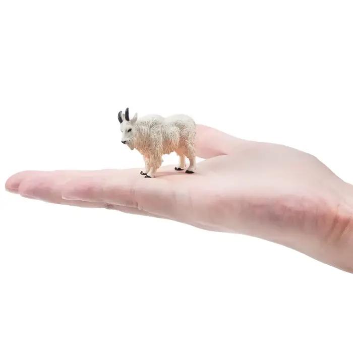 Toymany Simulation montagne chèvre faune modèle Animal jouet Mini Figurines poupées Action