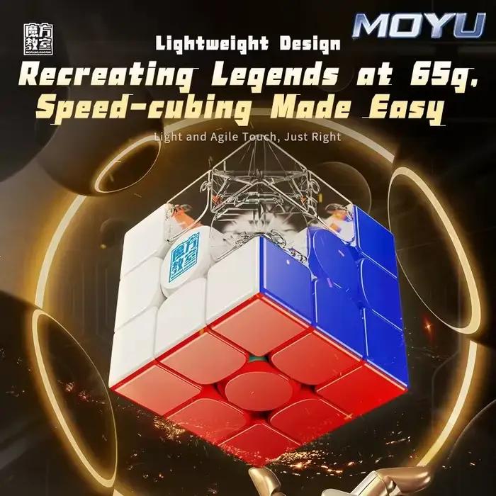 RS3M V5 3X3 Magnétique Magique Vitesse Cube Professionnel Fidget Jouets RS3 M 2023 V5 Cubo Magico Puzzle