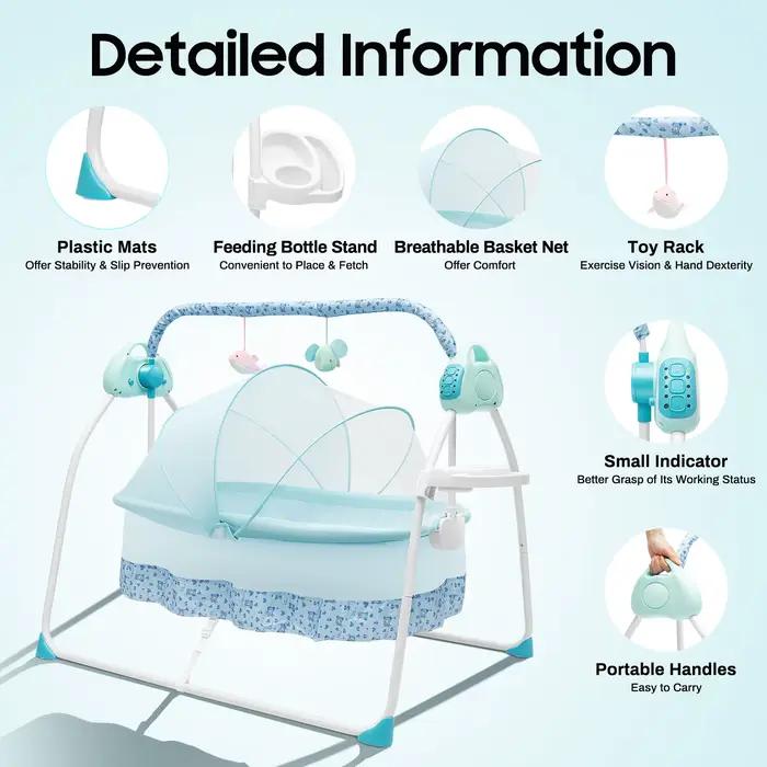 Balançoire électrique pour bébé