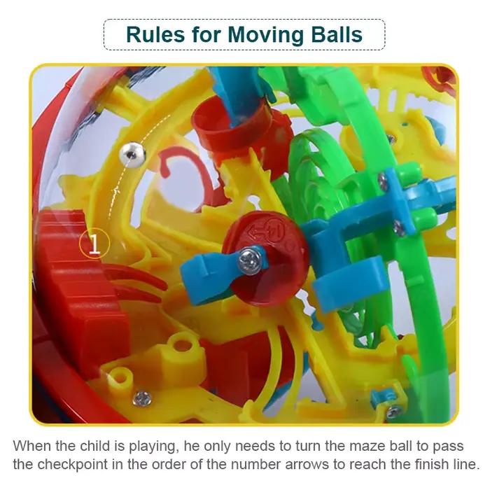 Perplexus Ball Boule de labyrinthe 3D Puzzle Jouet Jeu