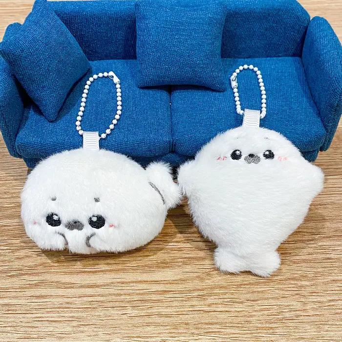 Pendentif de sac en peluche avec sceau pour bébé