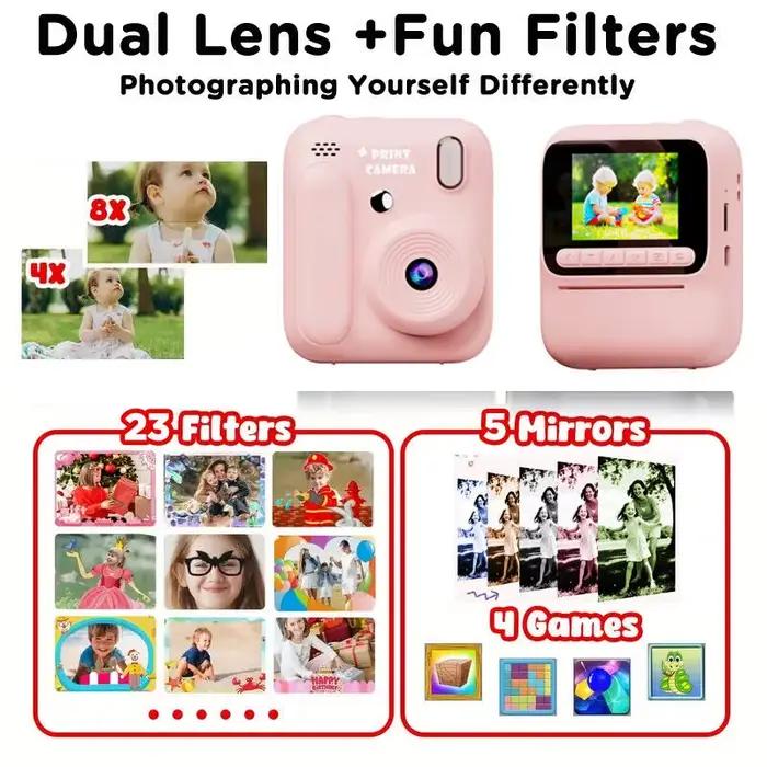 Caméra instantanée pour enfants